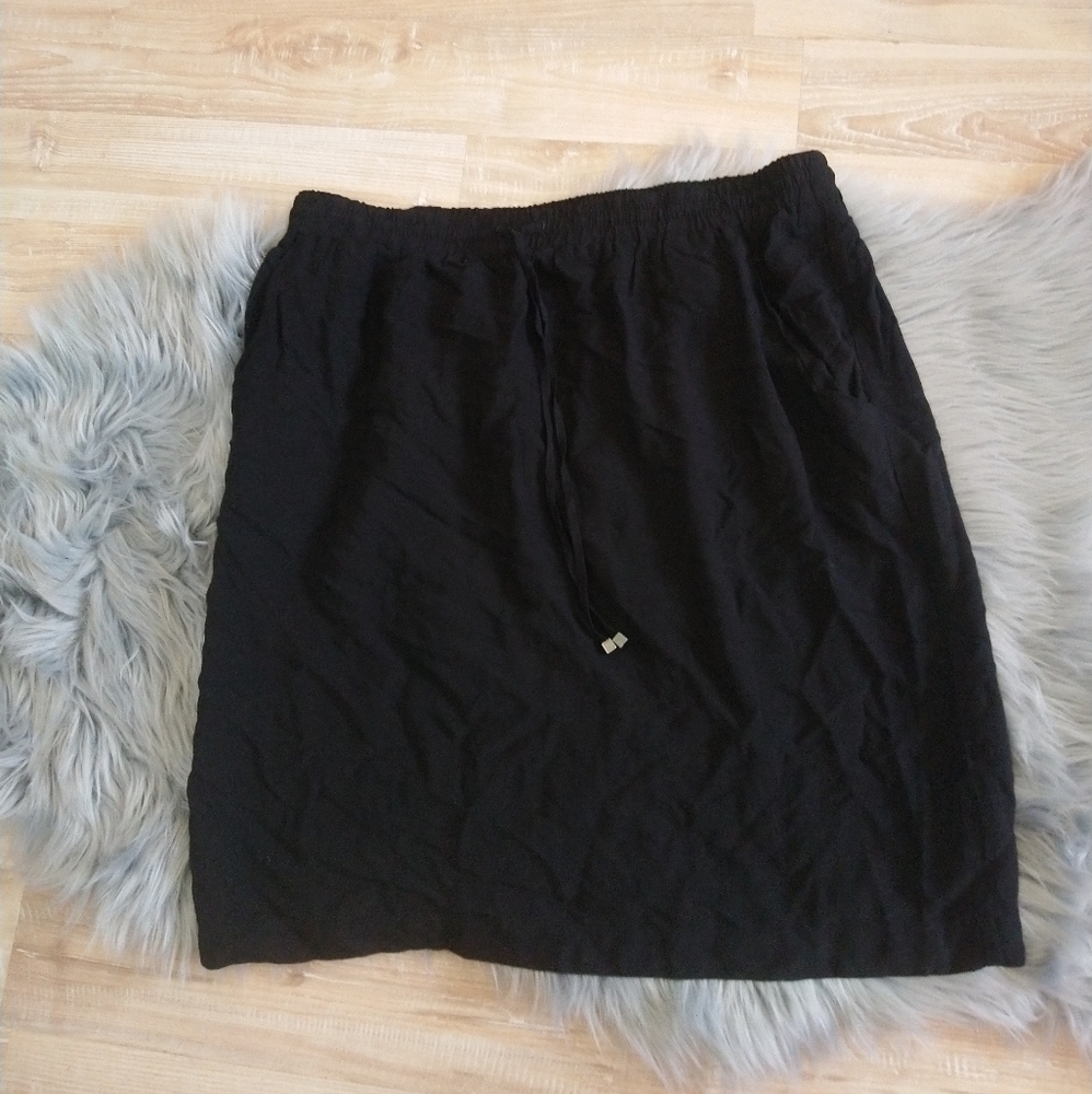 2/$15 George black skirt